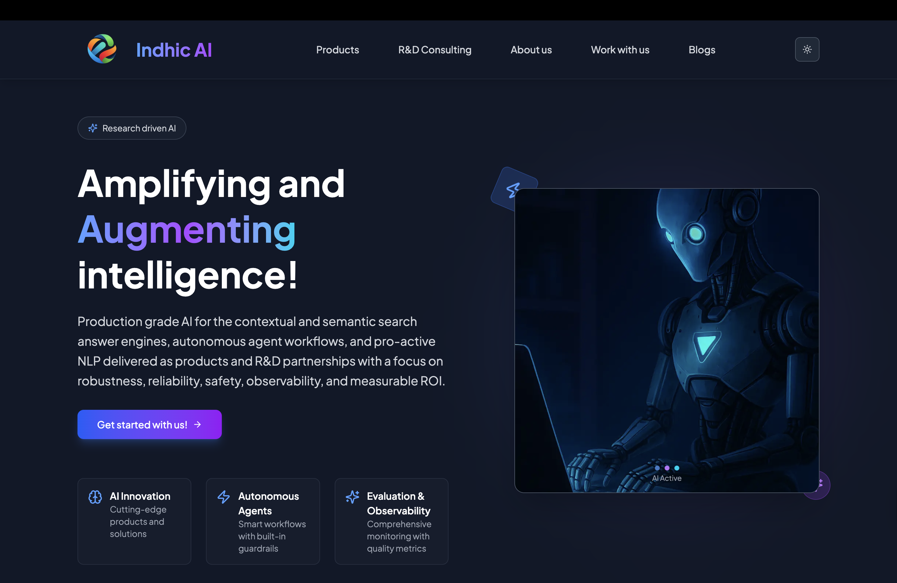 Indhic AI preview