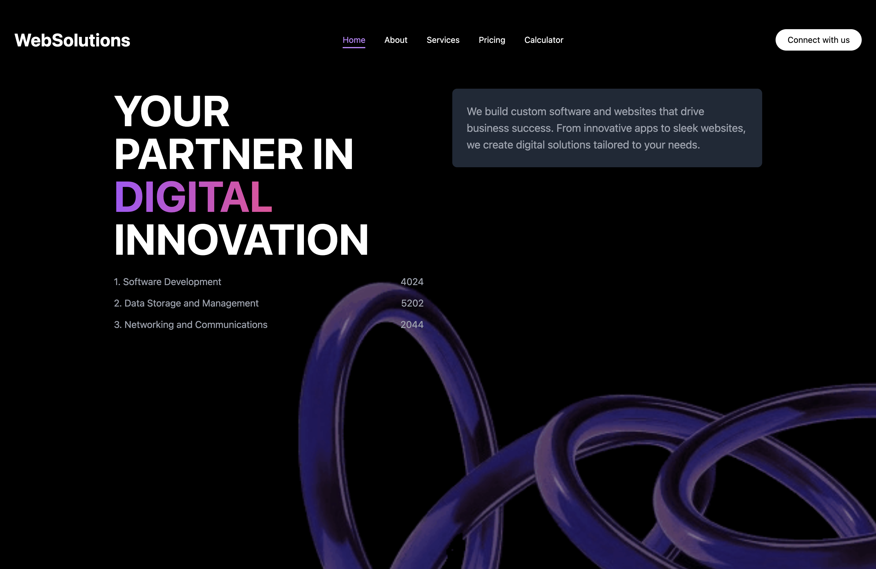 WebSolutions preview